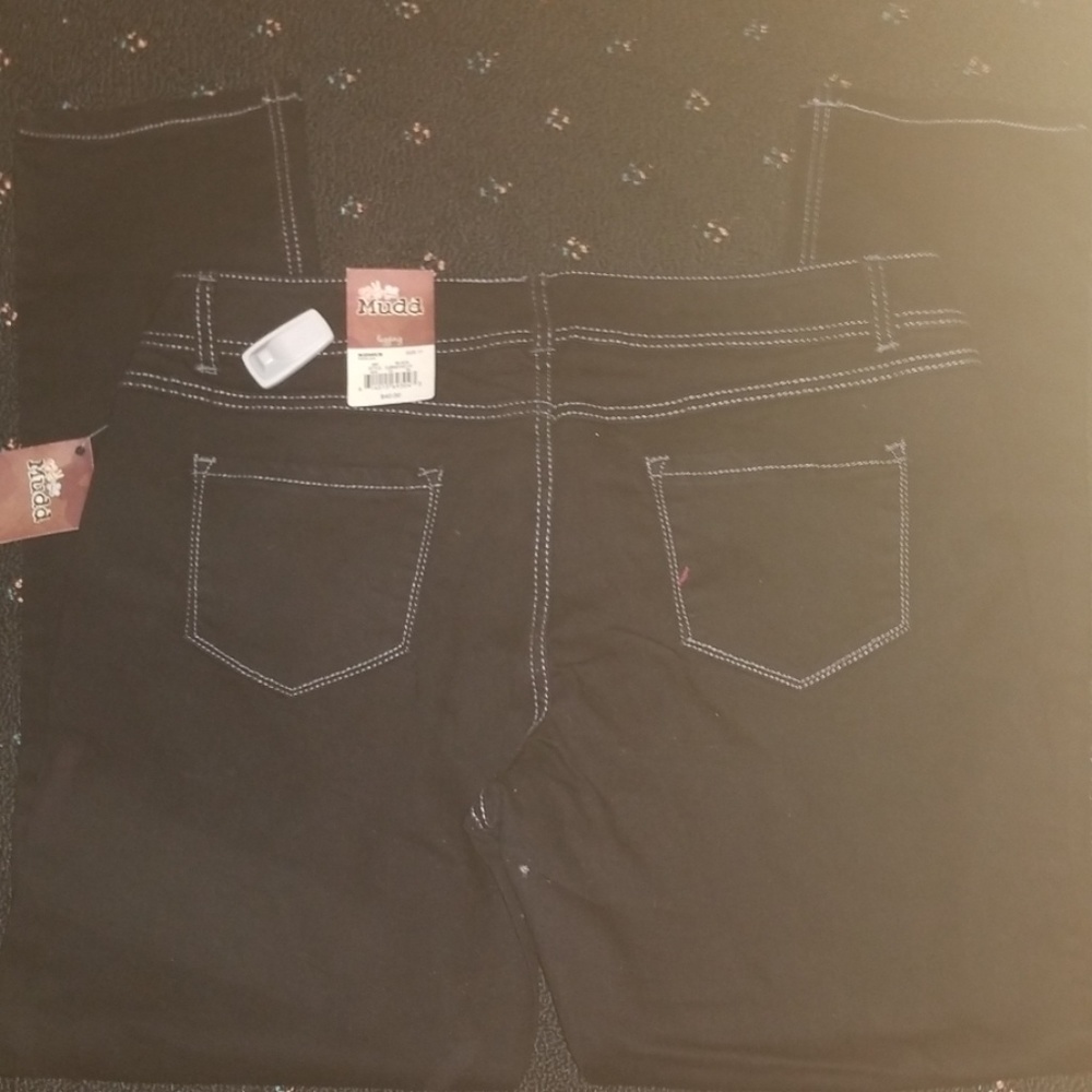 Mudd Black Legging Jean Jrs 17 NWT